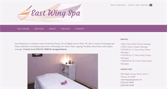 Desktop Screenshot of eastwingspa.com